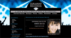 Desktop Screenshot of diamant-records.com